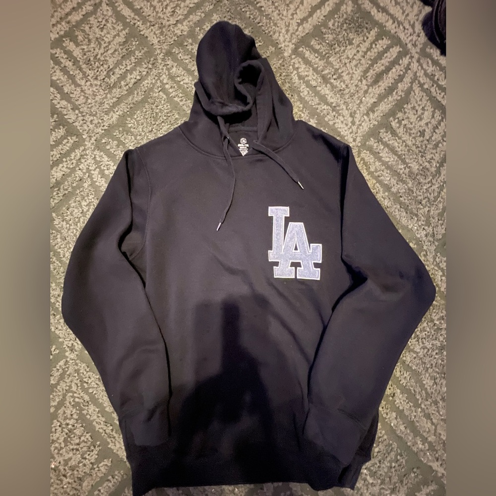 LA Dodgers Hoodie Stitches MLB